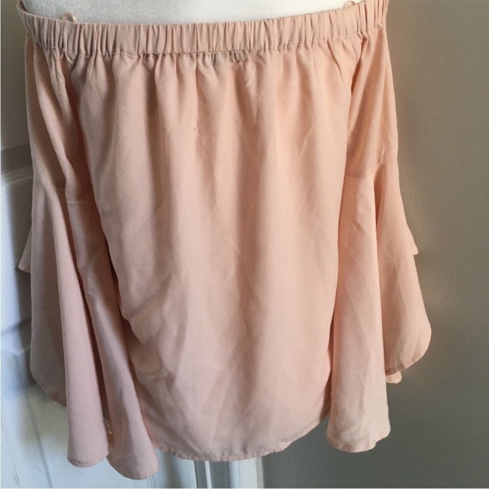 Nwt Chelsea28 Off Shoulder Top Pink Hero Size M — image 3 of 8
